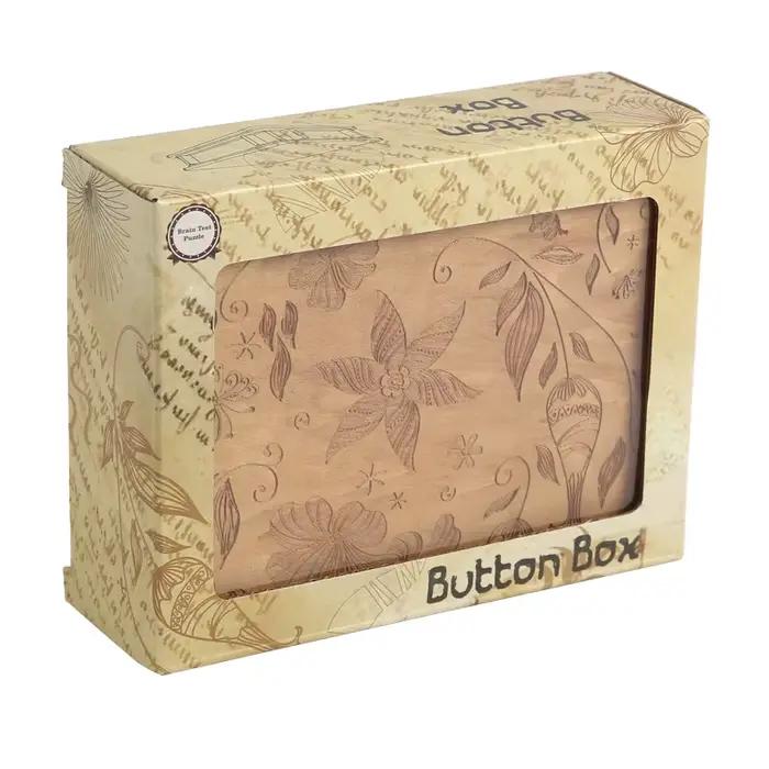 Puzzle en bois Stimulant Magique Boite Secrete Forme Geometrique Bois Pour Adultes Occasions Speciales