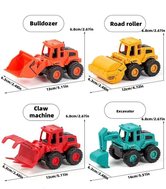 Les véhicules d'ingénierie jouets de construction conviennent aux garçons et aux filles de 3 ans. Camions