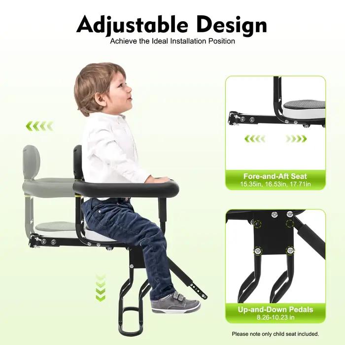 Siège de vélo avant pour enfant