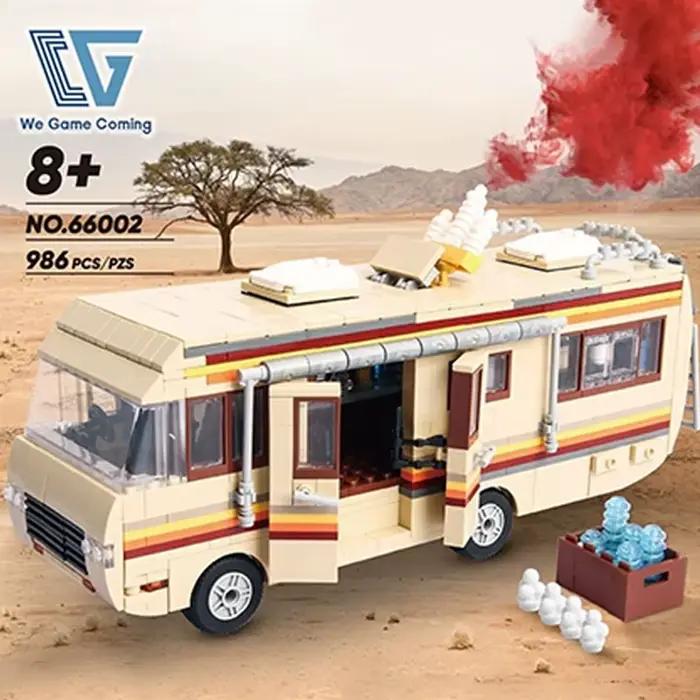 986 pièces technologie Breaking Bad blocs de construction jeu de film Bus véhicule recueillir modèle brique bricolage Puzzle jouets pour garçon cadeau de noël