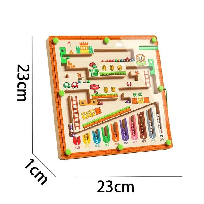 Labyrinthe magnétique Jouet STEM 2 en 1 pour les 3 à 6 ans