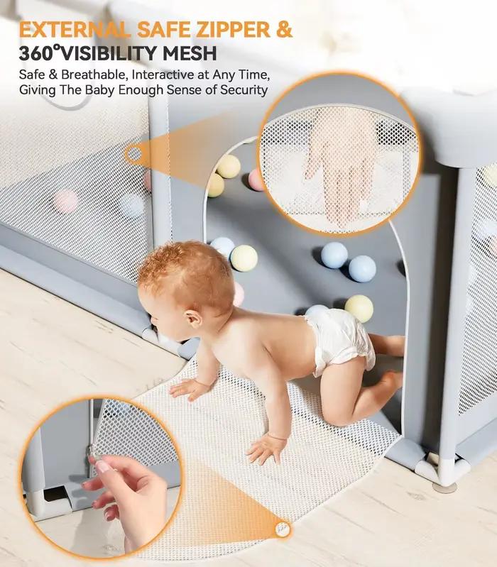 Parc de sécurité pour bébé