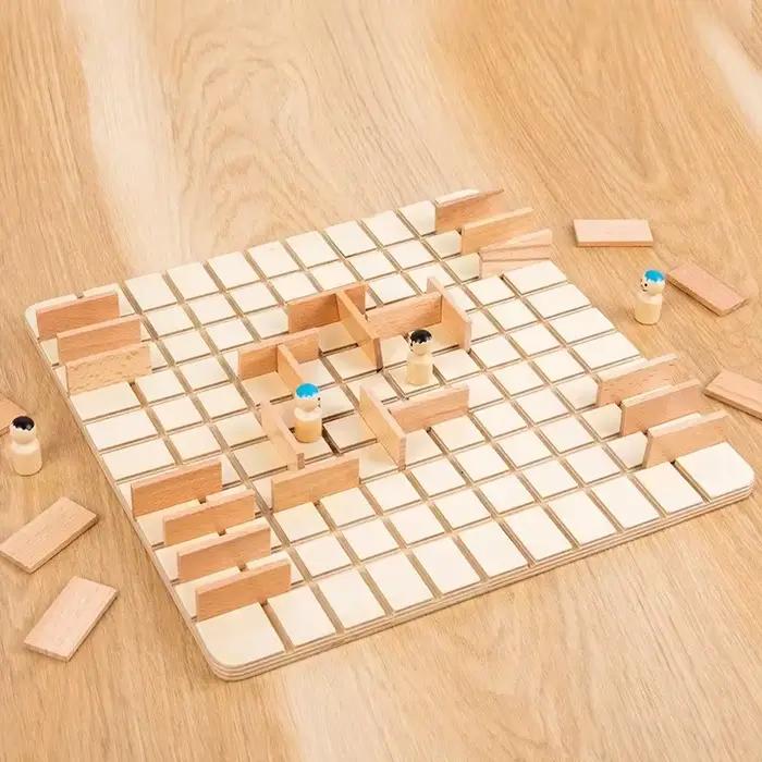 Jeu de société Puzzle jouets deux personnes drôle jeu d'interaction Parent-enfant Chase et Intercept jeu de combat