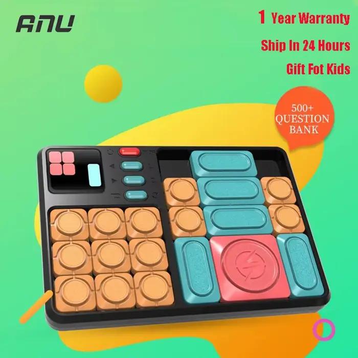 ANU – jeu de poche Super labyrinthe avec capteur intelligent Huarong Road