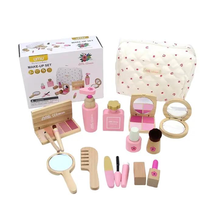 Jouets de maquillage en bois