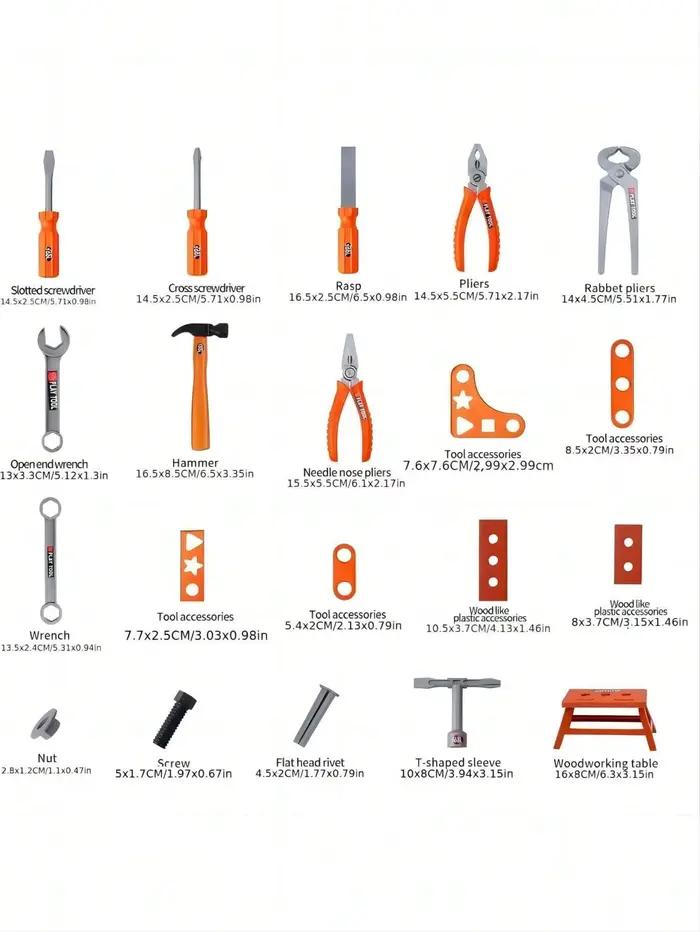 Kit d'outils d'imitation pour enfants