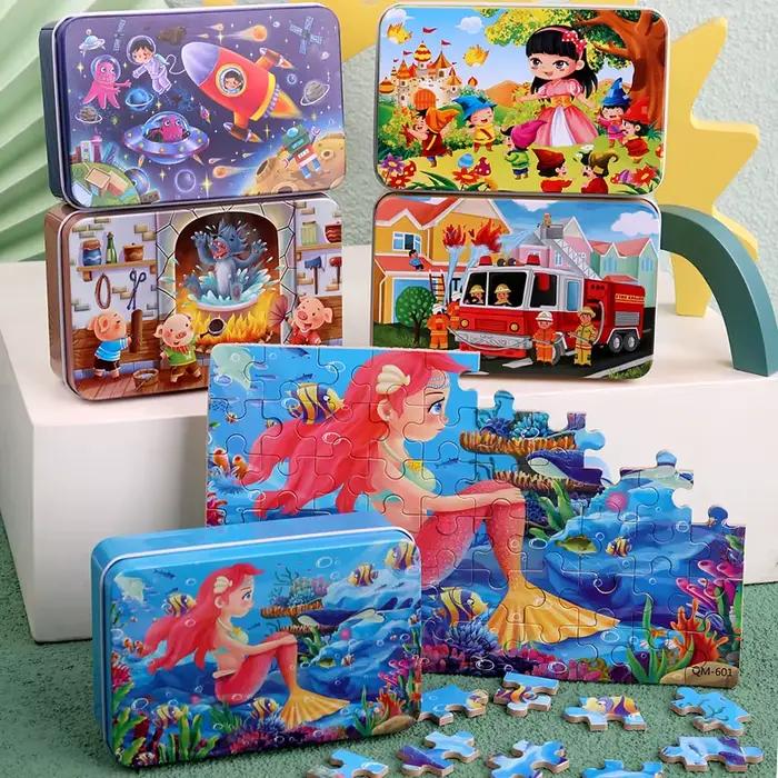 Nouveaux enfants 60 pièces Puzzle en bois