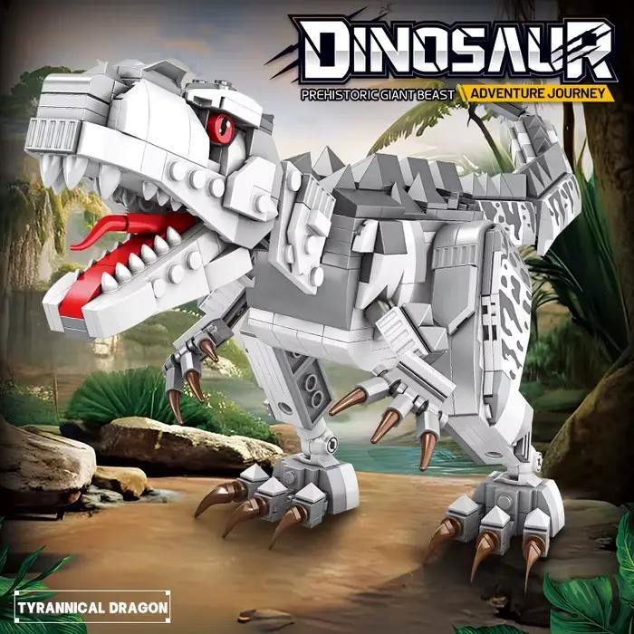 Ensemble de blocs de construction dinosaure Tyrannosaurus Rex jouet puzzle pour adultes et enfants construction difficile matériaux plastique ABS compatibles Lego occasions spéciales