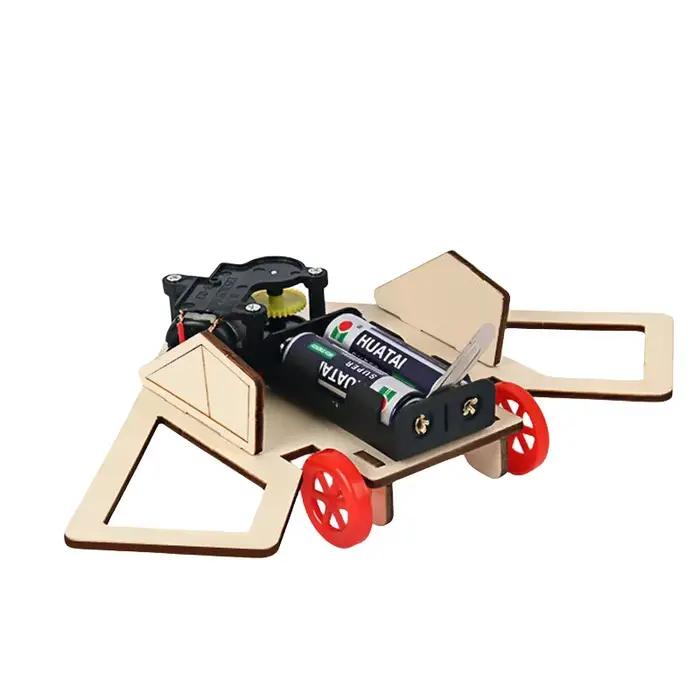 Bricolage évitement d'obstacles voiture Robot expérience scientifique technologie école primaire étudiant manuel