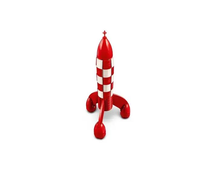 1283 pièces Nouveau modèle de fusée lunaire Tintin