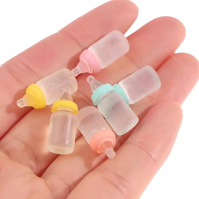 Bouteille de lait miniature pour maison de poupée 1:12
