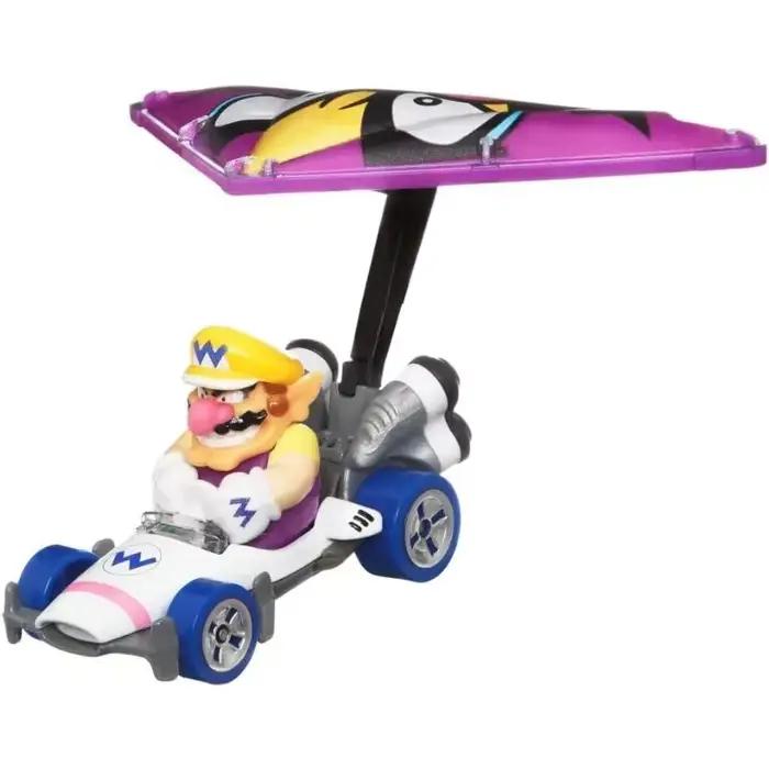 Assortiment de roues chaudes Premium 1/64 Mario Kart planeur modèle de voiture Super Mario Hotwheels 1:64 Hoteelws voitures miniatures voitures Hotweheels