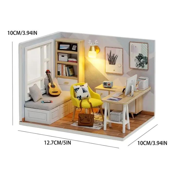 Kit de petite maison de beurre l'inventaire en bois bricolage