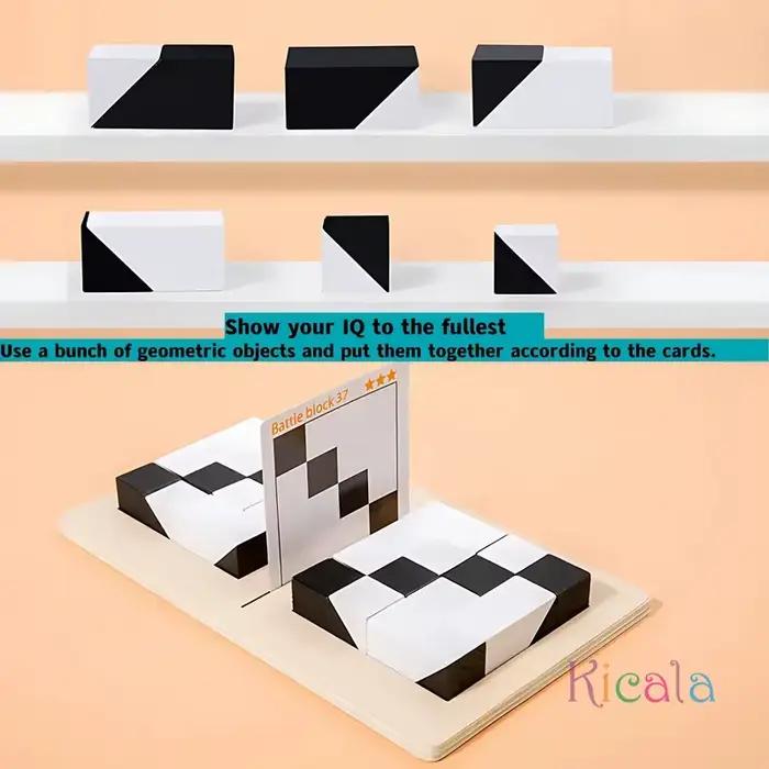 Jeu de Puzzle géométrique 3D