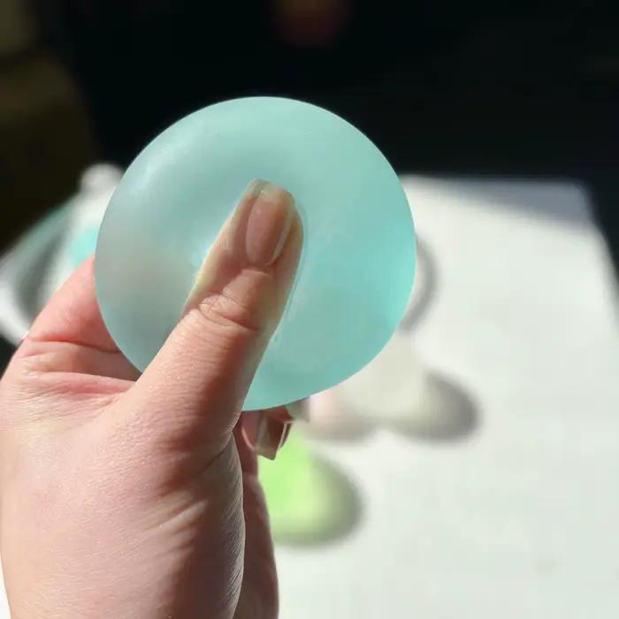 Jouets Squishy en Maltose Bleue Anti-Stress