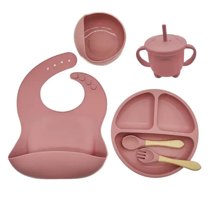 Ensemble de vaisselle en Silicone pour enfants