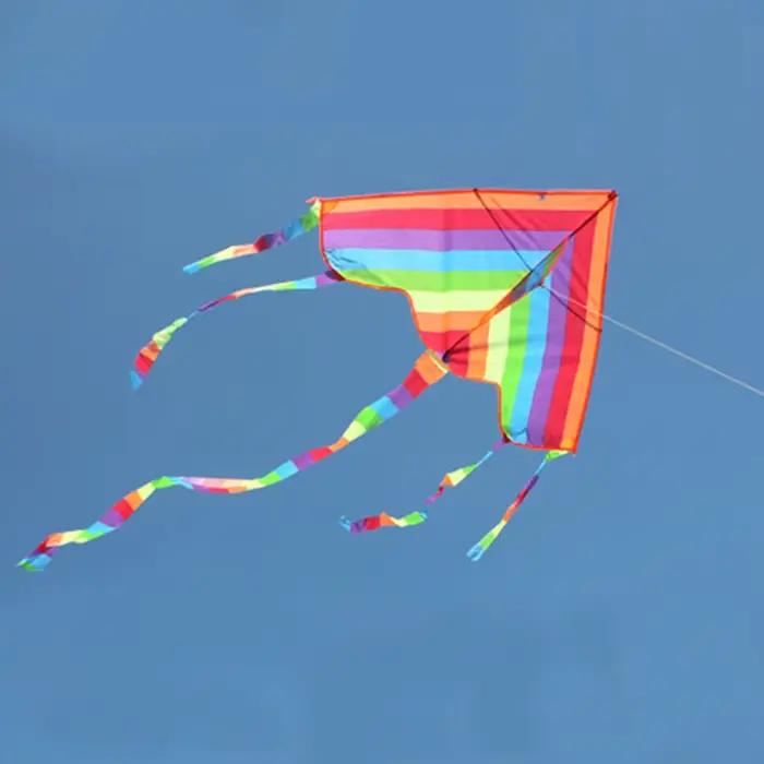 Easy Fly-Cerf-volant coloré arc-en-ciel pour enfants