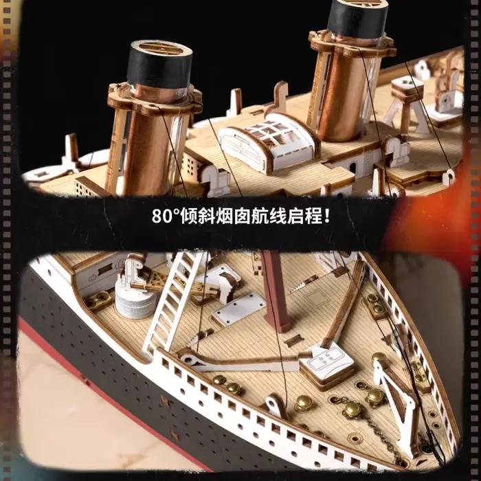 Rolife Titanic – Puzzle 3D authentique