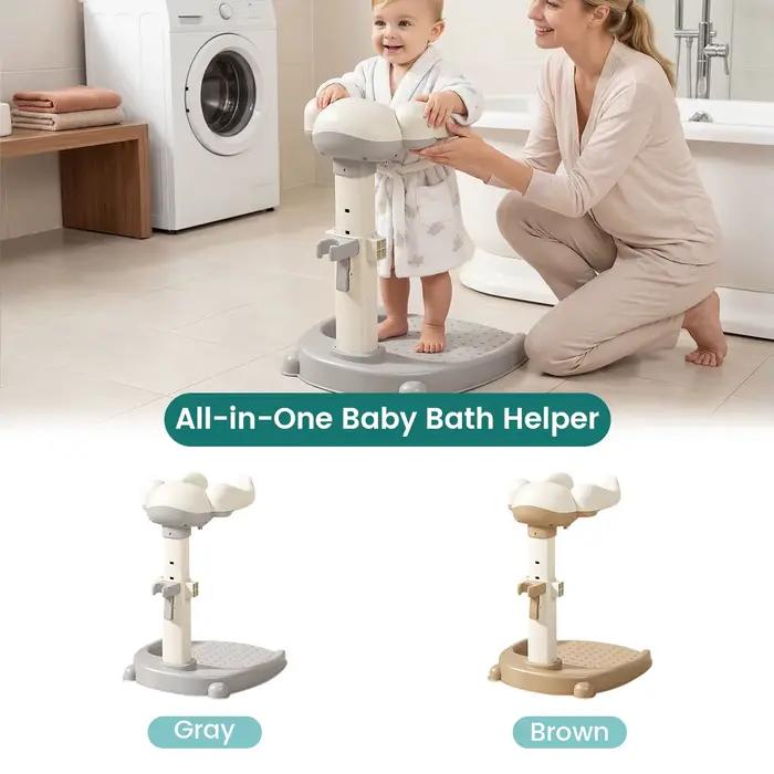 Support de bain pour bébé avec design ergonomique