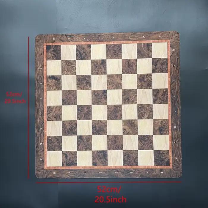 Grand échiquier de jeu de championnat de 52cm/20