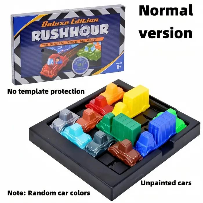 Jeu de confiture de circulation Rush Hour-Puzzle logique cérébrale classique pour enfants