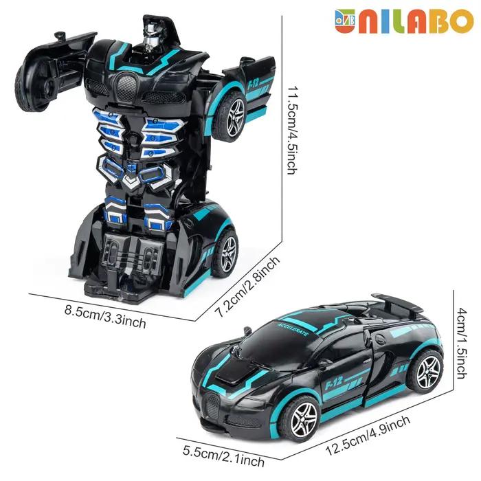 Jouets de voiture de sport Robot Transformable