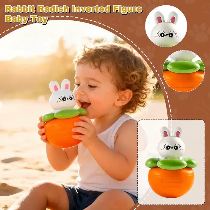 Jouets à bascule pour bébé lapin
