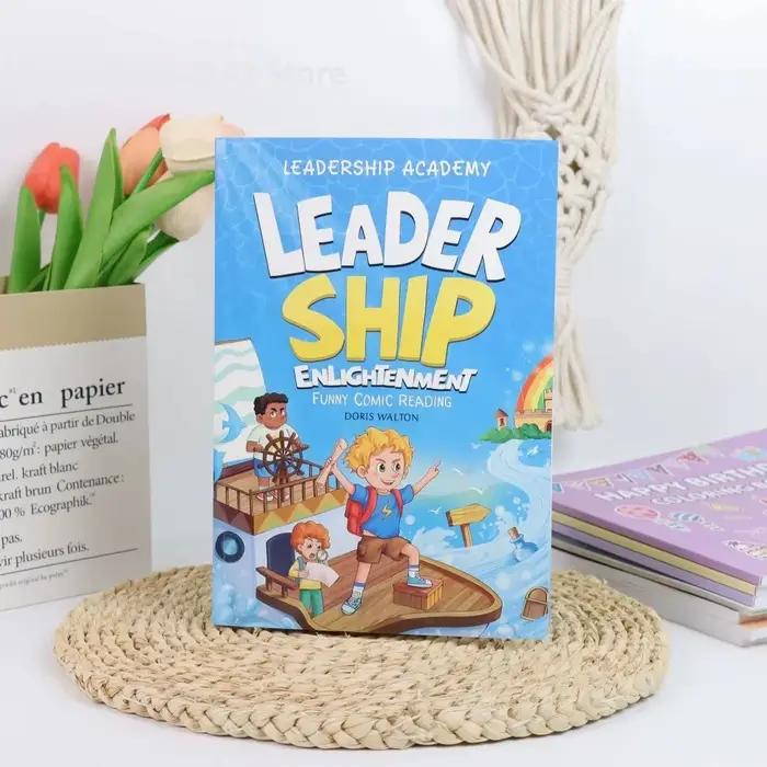 Cahier d'exercices de leadership en forme de bande dessinée | Améliorer la communication et le sentiment de responsabilité | Philosophie du livre Shape Outstanding Leadership