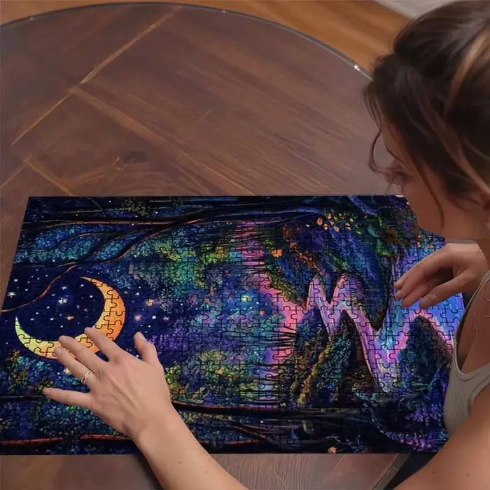 Puzzle d'éléphant de 500 pièces