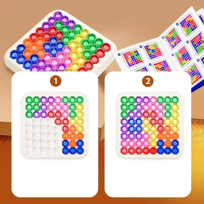 Jouets de puzzle Tangram Montessori figurines géométriques 3D jeu d'entraînement à la pensée logique jouets éducatifs pour enfants occasions spéciales