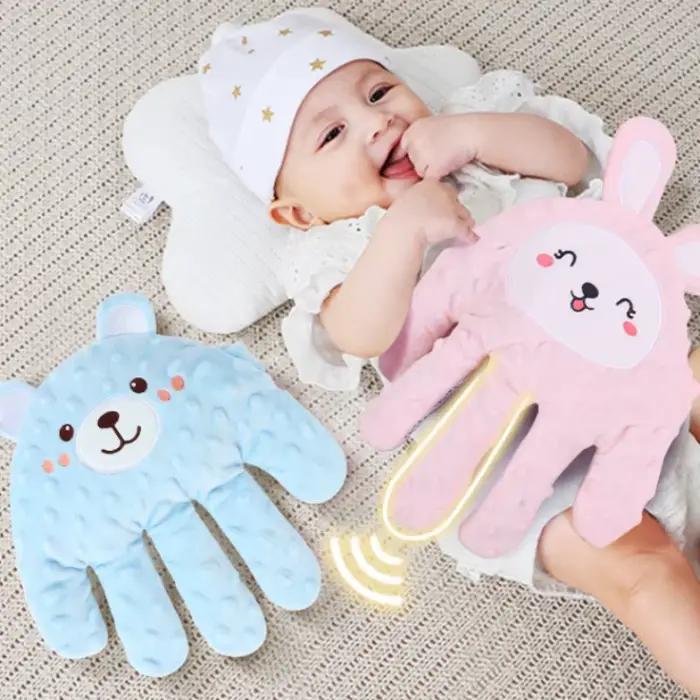 Compagnon de Sommeil Électrique Apaisant Pour Bébés 0-3 Ans Jouet Automatique Tapotement Oreiller Sucette Aidant Le Sommeil Enfant