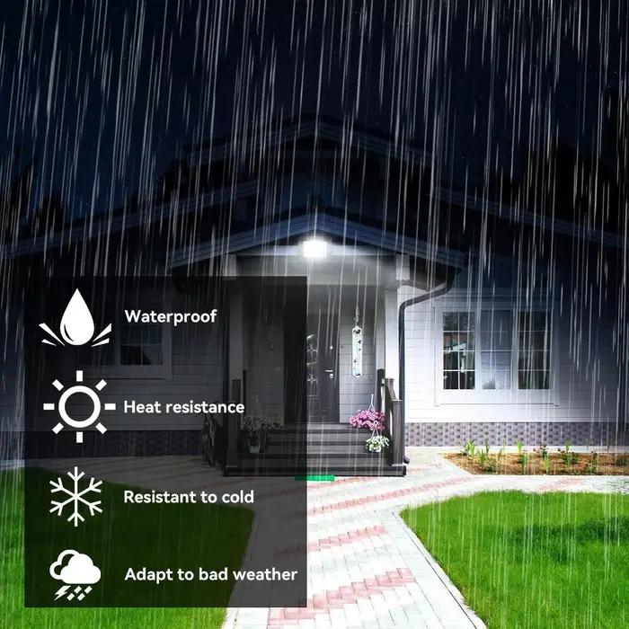 Éclairage LED PIR capteur de mouvement projecteur LED extérieur 10W 20W 30W 50W 100W IP66 étanche éclairage de jardin extérieur réverbère