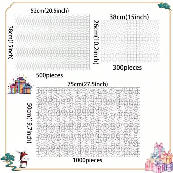 Puzzles dinosaures pour adultes, 1000/500/300/120 pièces, jeux de décoration pour la maison, puzzle de paysage, jouets éducatifs, cadeaux d'anniversaire