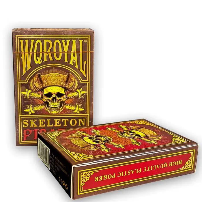Cartes de jeu de poker conviviale rées imperméables