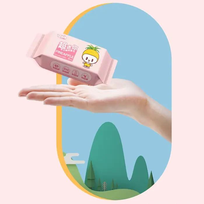 Lingettes douces portables pour bébés