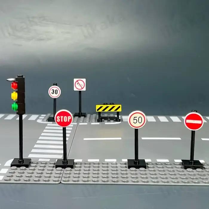 MOC – blocs de construction de panneaux de signalisation routière de ville