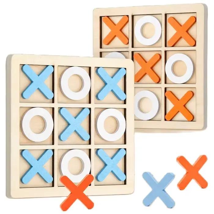 Puzzle d'échecs Montessori XO