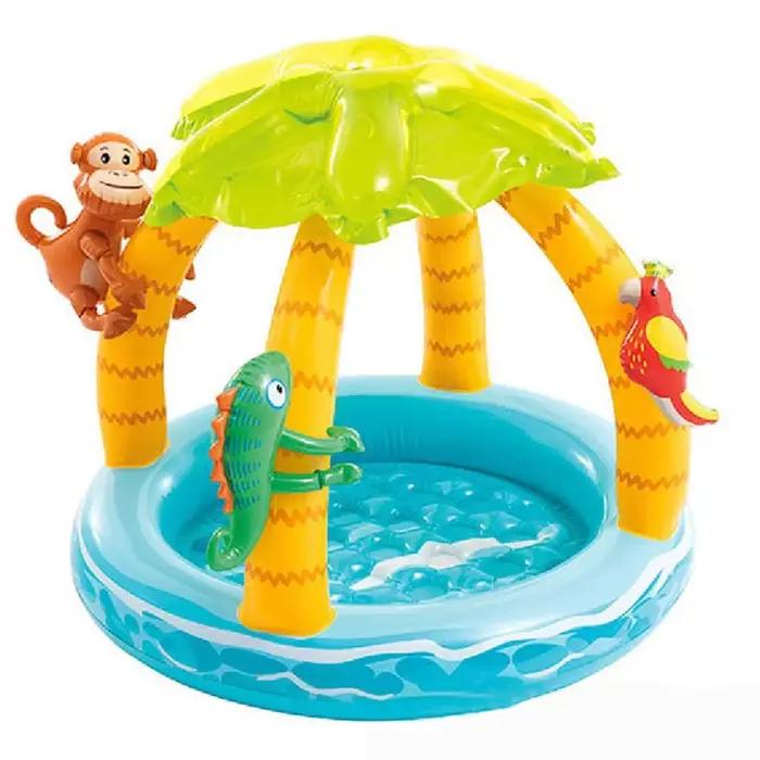 Piscine gonflable avec parasol pour enfants
