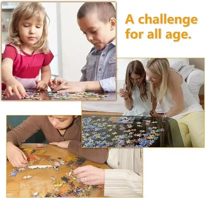 Joli puzzle de petite sorcière