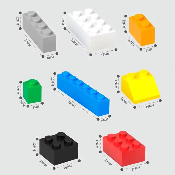 Blocs de construction en vrac
