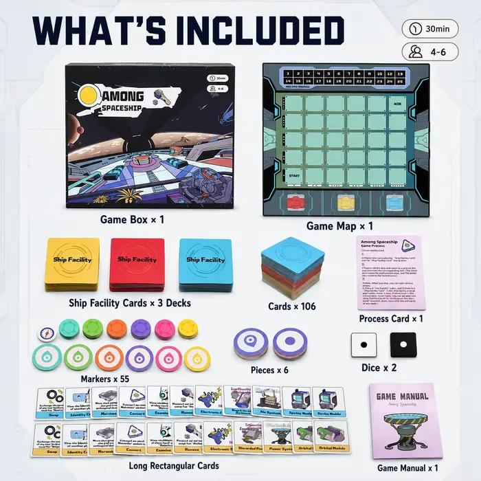 Jeu de cartes coopératif Space Repair