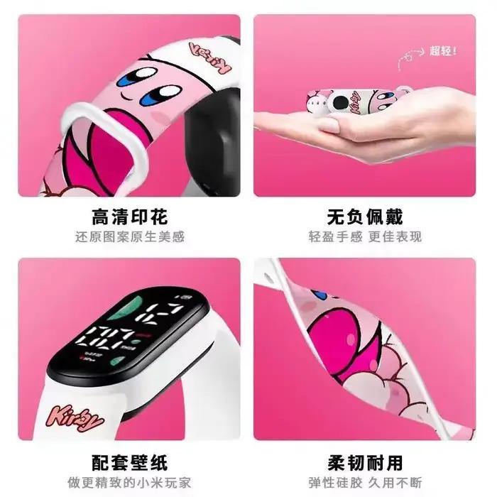 Montre numérique Kirby pour enfants