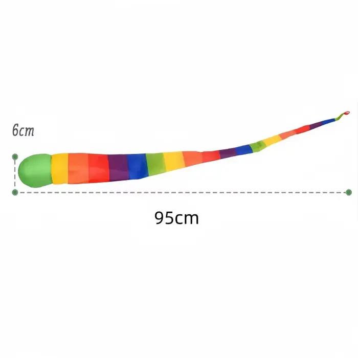 Jouet d'extérieur arc-en-ciel pour lancer et attraper la balle