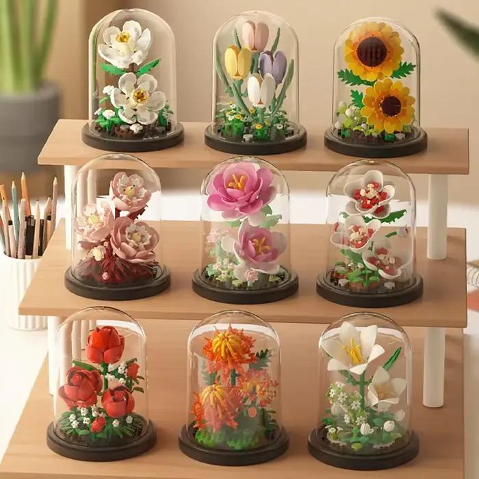 MOC – blocs de construction de roses éternelles
