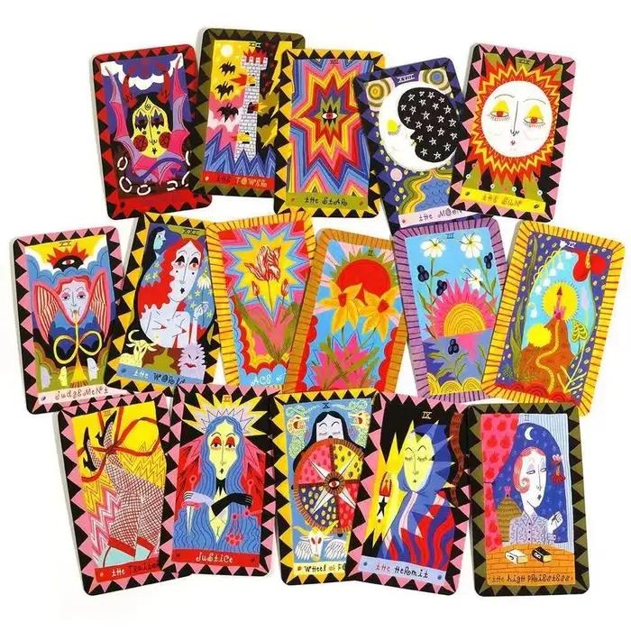 Jeu de tarot Gentle Thrills - Jeu de cartes de divination du futur