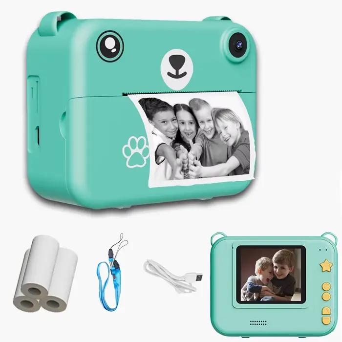 L'appareil photo pour enfants multifonctionnel est un cadeau d'Halloween incontournable. La caméra peut imprimer instant