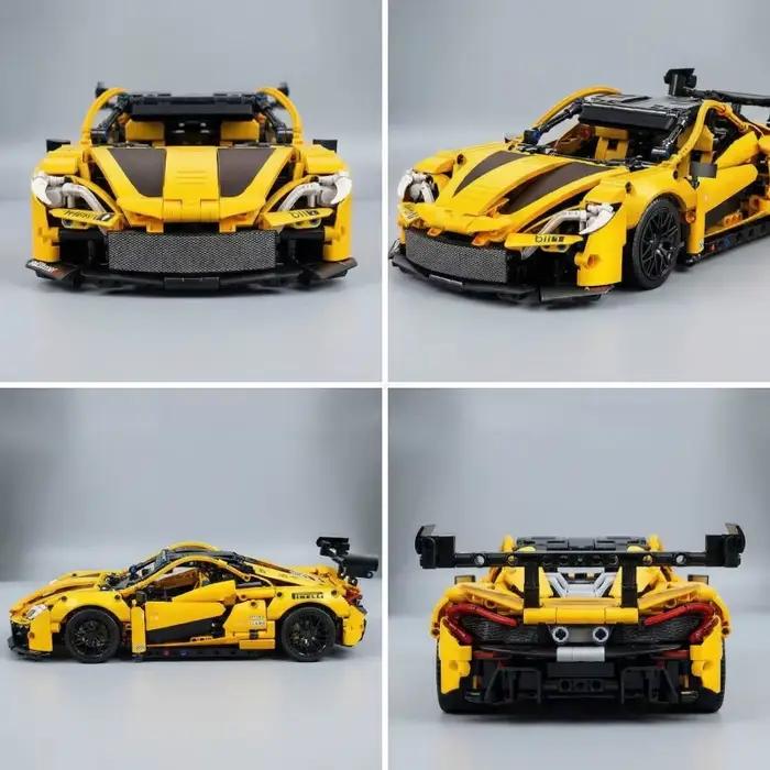 Ensemble de blocs de construction de voiture de sport 1:14