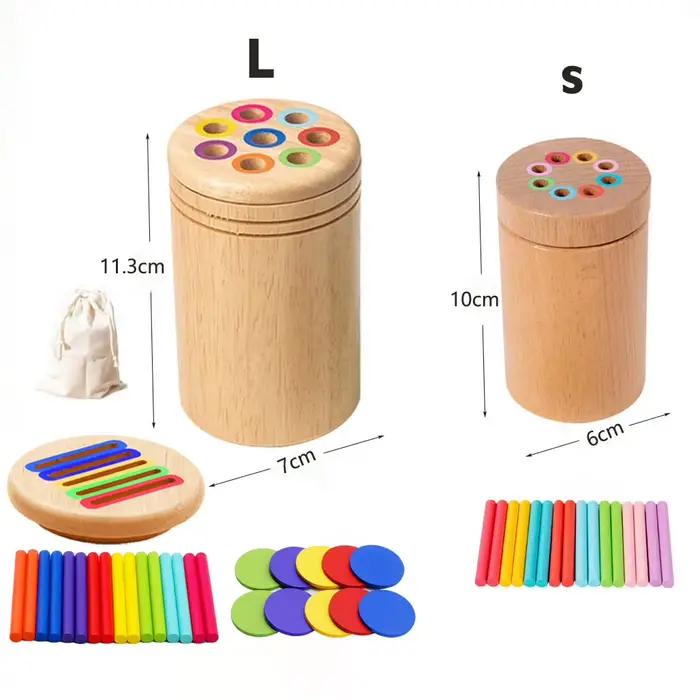 Jouets en bois Montessori