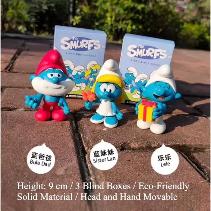 Les Schtroumpfs Schtroumpfette Anime Action Figures