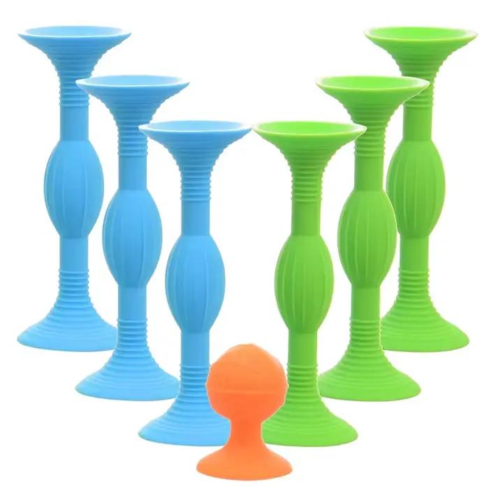 Fléchettes à aspiration douce et collante